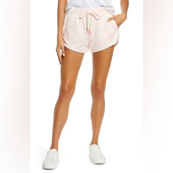 UGG Light Pink Lounge Shorts - Picture 1 of 5